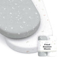 Load image into Gallery viewer, Galaxy, Moon & Stars, Bassinet Sheets (2-Pack)