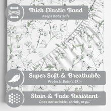 Load image into Gallery viewer, Butterfly Garden, Changing Pad Covers (2-Pack)