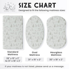 Load image into Gallery viewer, Arctic Journey, Bassinet Sheets (2-Pack)