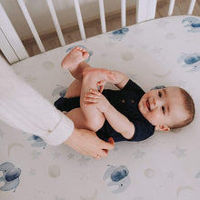 Load image into Gallery viewer, Scandinavian Galaxy and Elephants, Crib Sheets (2-Pack)