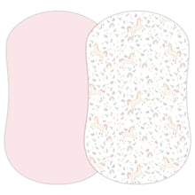 Load image into Gallery viewer, Unicorn, Bassinet Sheets (2-Pack)