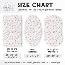 Load image into Gallery viewer, Juliette, Bassinet Sheets (2-Pack)