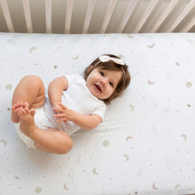 Load image into Gallery viewer, Galaxy, Moon & Stars, Crib Sheets (2-Pack)