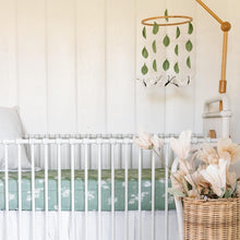Load image into Gallery viewer, White Butterflies, Baby Crib Mobile