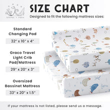 Load image into Gallery viewer, Farm Animals, Changing Pad Covers (2-Pack)