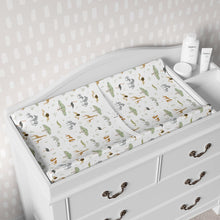 Load image into Gallery viewer, Safari Adventures, Changing Pad Covers (2-Pack)