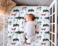 Load image into Gallery viewer, Woodland Animals, Crib Sheets (2-Pack)