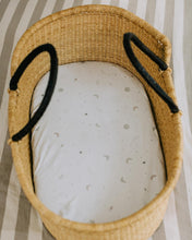 Load image into Gallery viewer, Galaxy, Moon & Stars, Bassinet Sheets (2-Pack)