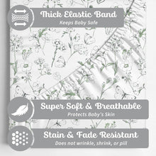 Load image into Gallery viewer, Butterfly Garden, Crib Sheets (2-Pack)