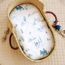 Load image into Gallery viewer, Arctic Journey, Bassinet Sheets (2-Pack)