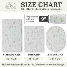 Load image into Gallery viewer, Arctic Journey, Baby Crib Sheets (2-Pack)