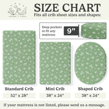 Load image into Gallery viewer, Butterfly Garden, Crib Sheets (2-Pack)