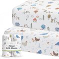 Load image into Gallery viewer, Farm Animals, Crib Sheets (2-Pack)