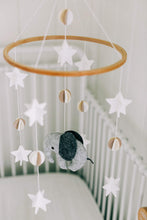 Load image into Gallery viewer, Scandinavian Elephant, Baby Crib Mobile