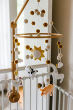 Load image into Gallery viewer, Farm Animals, Baby Crib Mobile