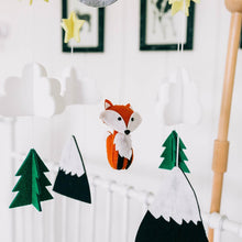 Load image into Gallery viewer, Woodland Fox, Baby Crib Mobile
