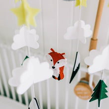 Load image into Gallery viewer, Woodland Fox, Baby Crib Mobile