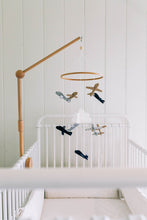 Load image into Gallery viewer, Airplanes in the Clouds, Baby Crib Mobile