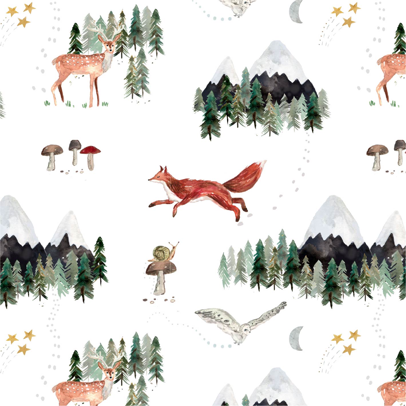 Starry Woodland