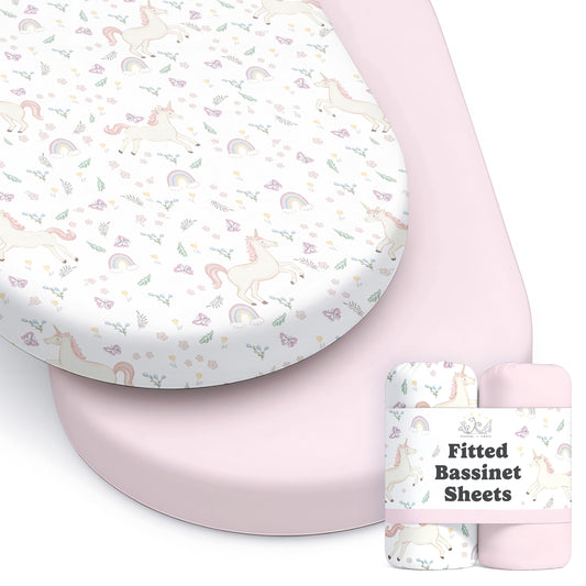 Unicorn, Bassinet Sheets (2-Pack)