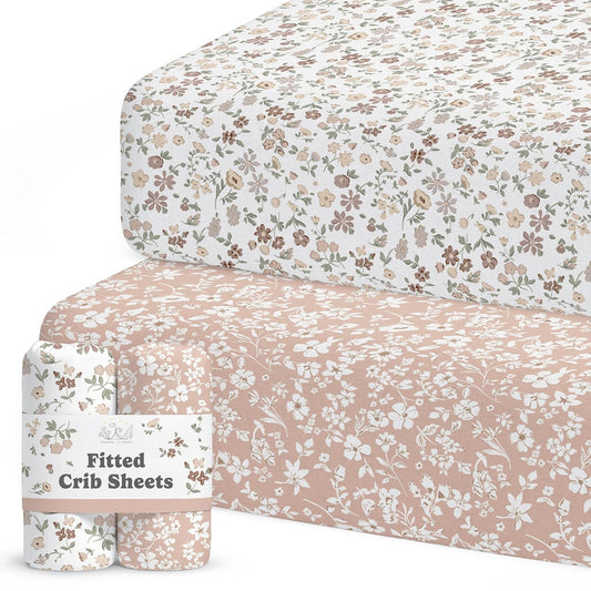 Fleurette, Crib Sheets (2-Pack)