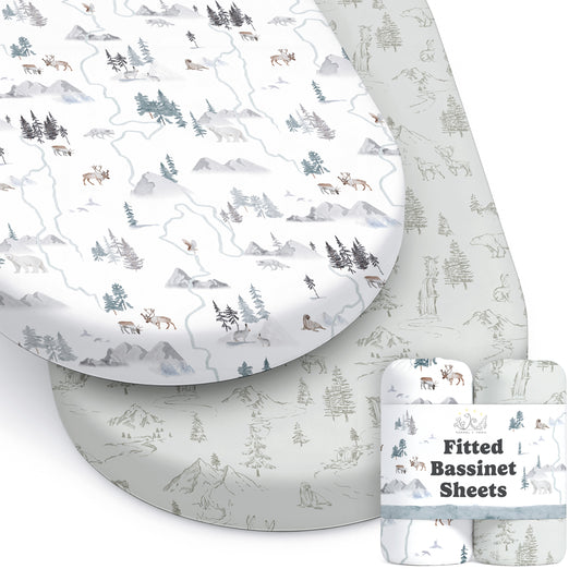 Arctic Journey, Bassinet Sheets (2-Pack)