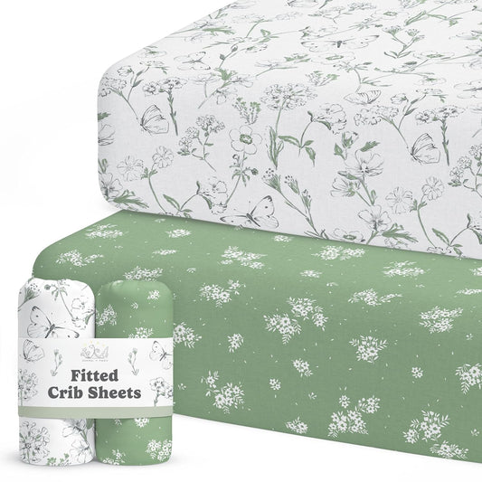 Butterfly Garden, Crib Sheets (2-Pack)