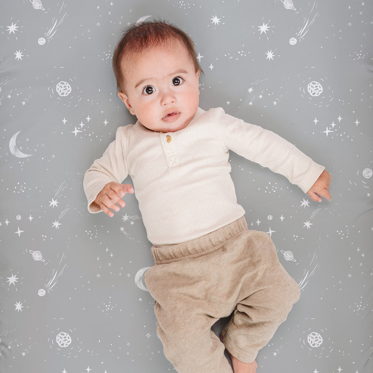Galaxy, Moon & Stars, Crib Sheets (2-Pack)