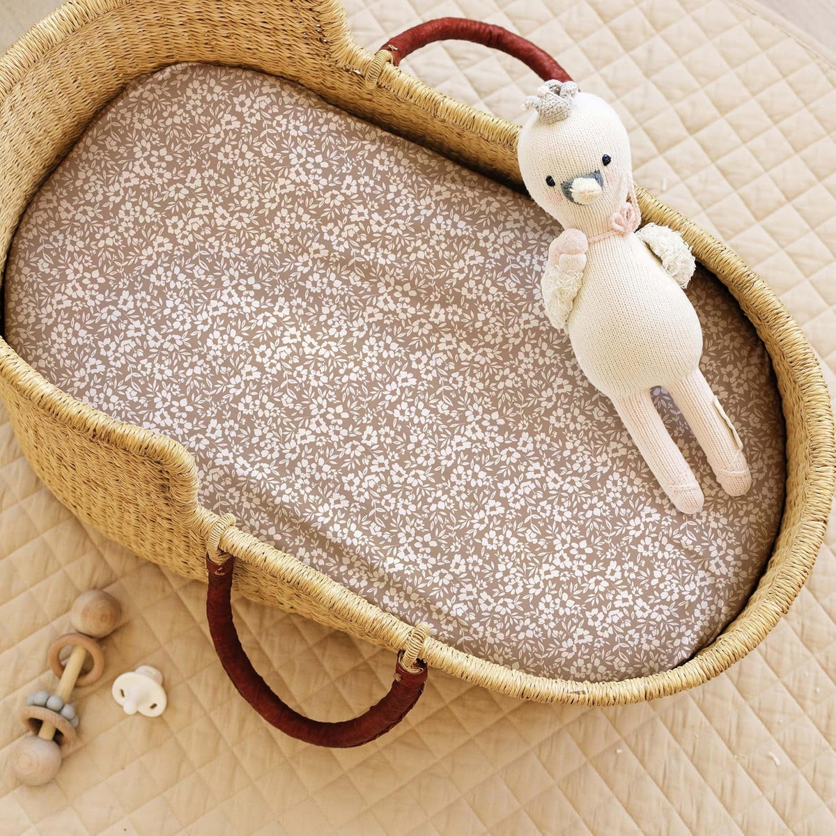 Poppy Fields, Bassinet Sheets (2-Pack)