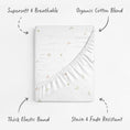 Load image into Gallery viewer, Galaxy, Moon & Stars, Changing Pad Covers (2-Pack)
