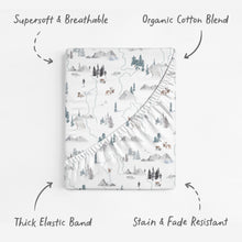 Load image into Gallery viewer, Arctic Journey, Bassinet Sheets (2-Pack)