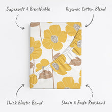 Load image into Gallery viewer, Poppy Fields, Bassinet Sheets (2-Pack)