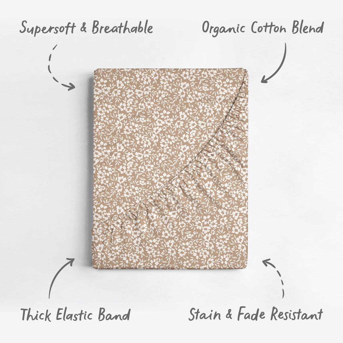 Poppy Fields, Changing Pad Covers (2-Pack)