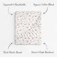 Load image into Gallery viewer, Juliette, Bassinet Sheets (2-Pack)
