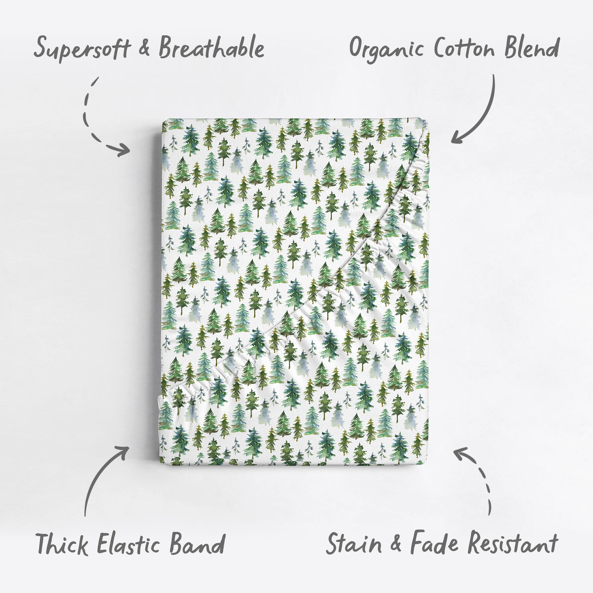 Starry Woodland, Crib Sheets (2-Pack)