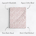 Load image into Gallery viewer, Antique Rose, Pack 'n Play Sheets (2-Pack)
