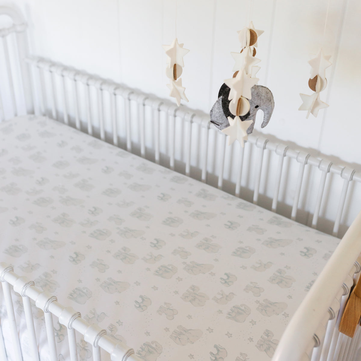 Scandinavian Elephant, Crib Sheets (2-Pack)