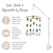 Load image into Gallery viewer, Baby Crib Mobile Arm Holder [White]