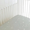 Load image into Gallery viewer, Galaxy, Moon & Stars, Crib Sheets (2-Pack)
