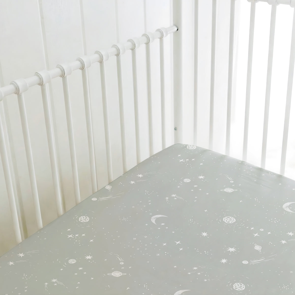 Galaxy, Moon & Stars, Crib Sheets (2-Pack)