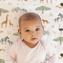 Load image into Gallery viewer, Safari Adventure, Bassinet Sheets (2-Pack)