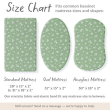 Load image into Gallery viewer, Butterfly Garden, Bassinet Sheets (2-Pack)