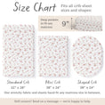 Load image into Gallery viewer, Juliette Pink Floral, Crib Sheets (2-Pack)
