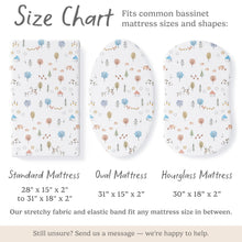 Load image into Gallery viewer, Farm Animals, Bassinet Sheets (2-Pack)