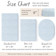 Load image into Gallery viewer, Airplanes in the Clouds, Crib Sheets (2-Pack)