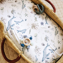 Load image into Gallery viewer, Ocean Odyssey, Bassinet Sheets (2-Pack)