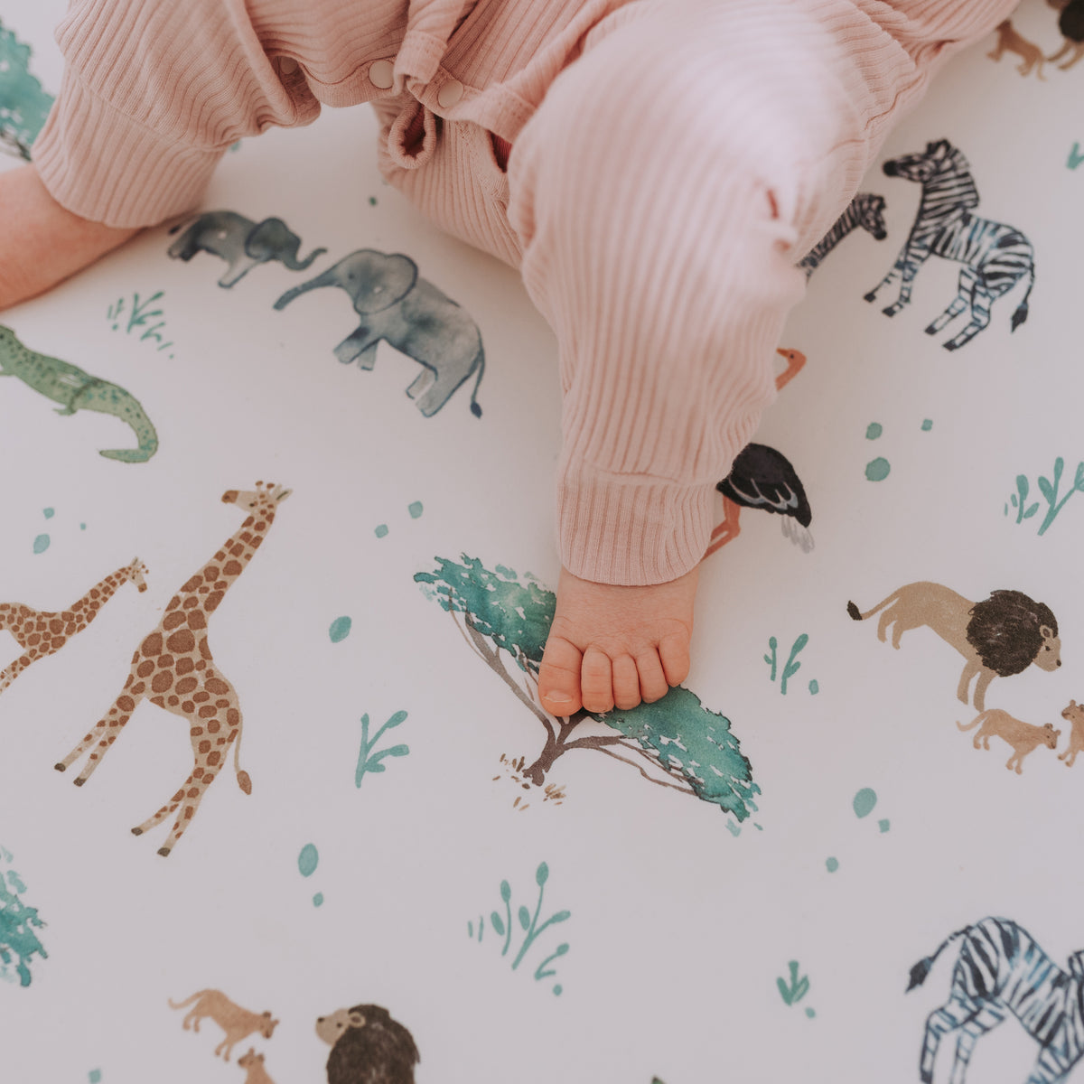 Safari Adventure, Crib Sheets (2-Pack)