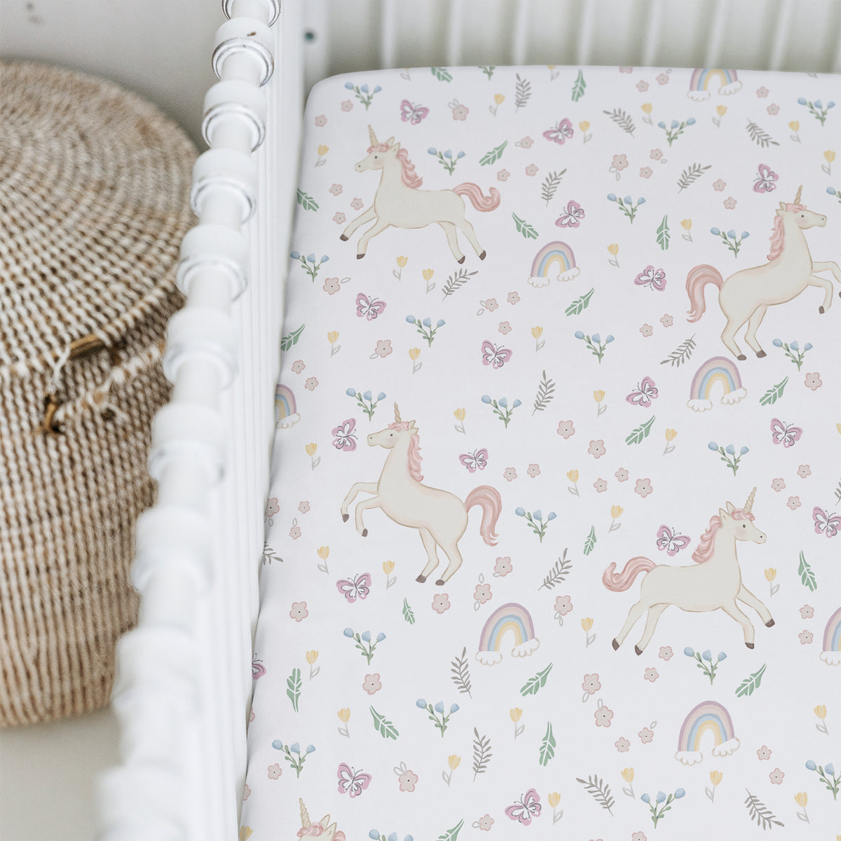 Unicorn, Crib Sheets (2-Pack)