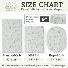 Load image into Gallery viewer, Arctic Journey, Crib Sheets (2-Pack)