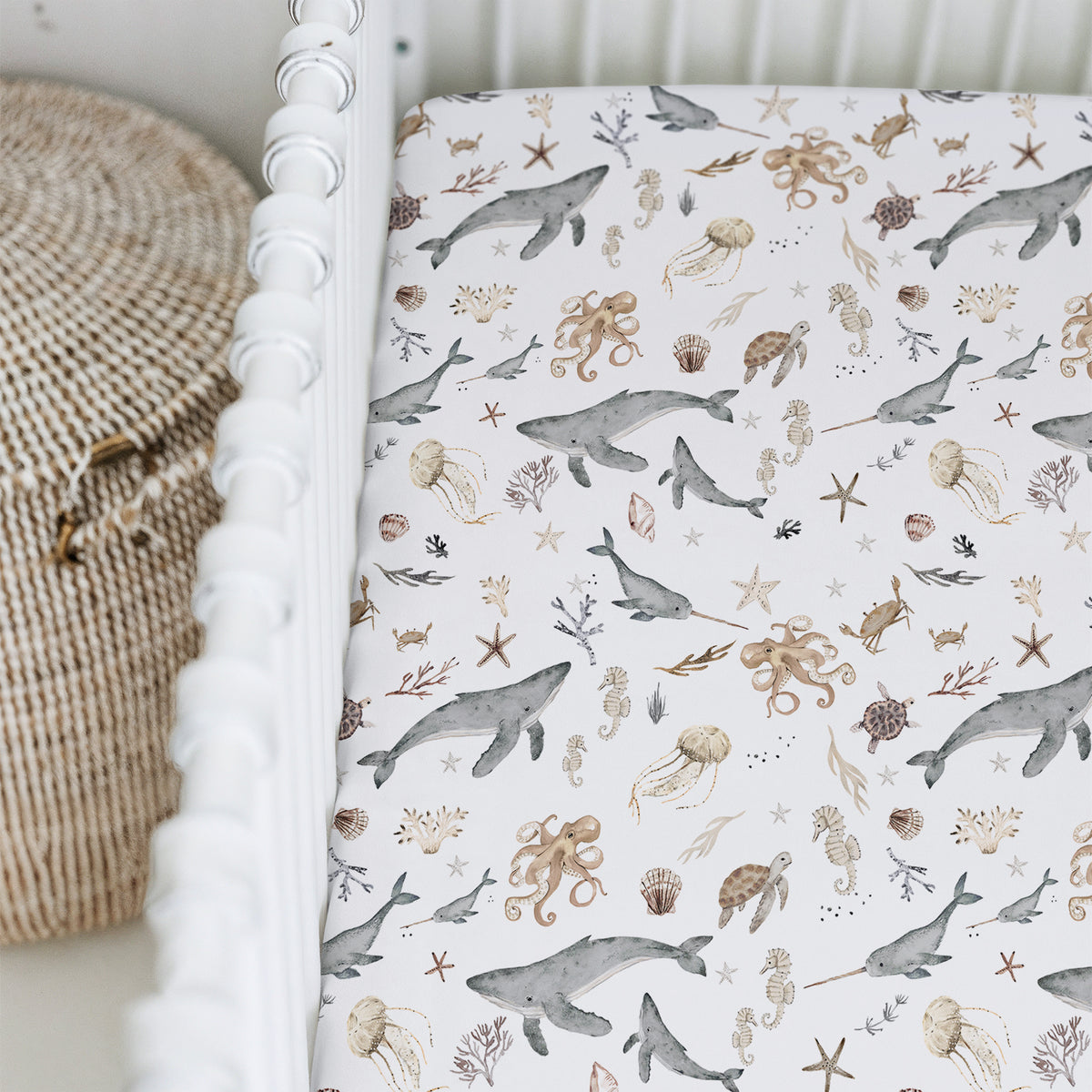 Ocean Odyssey, Crib Sheets (2-Pack)